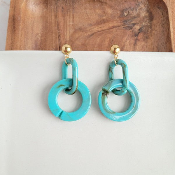 Cora Earrings - Torquoise