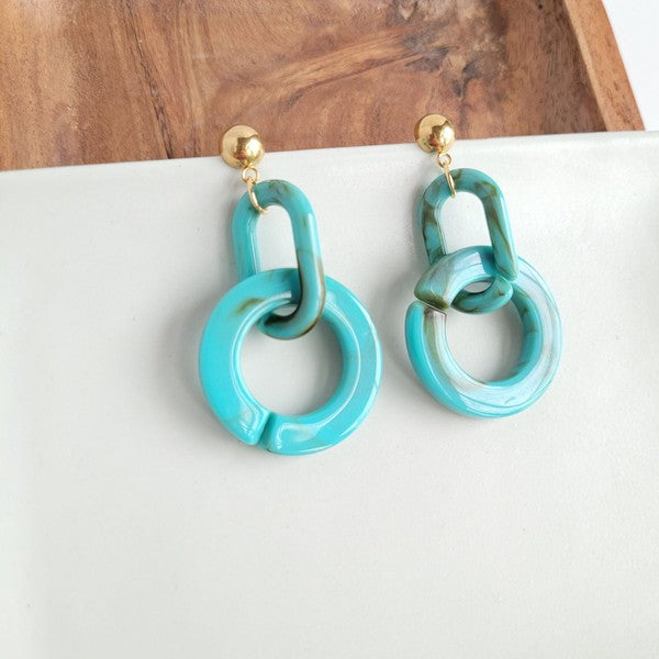 Cora Earrings - Torquoise