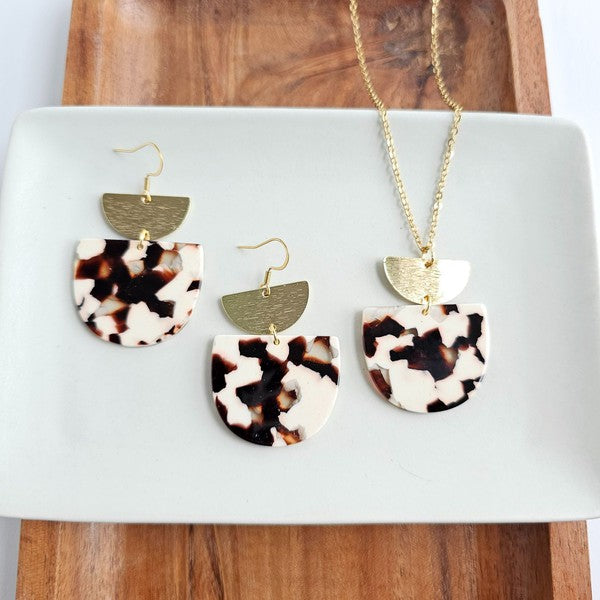 Harper Necklace - Cowhide