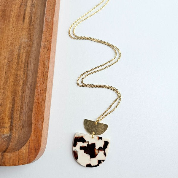 Harper Necklace - Cowhide