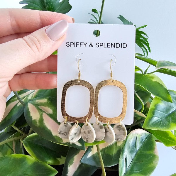 Ophelia Earrings - Sage