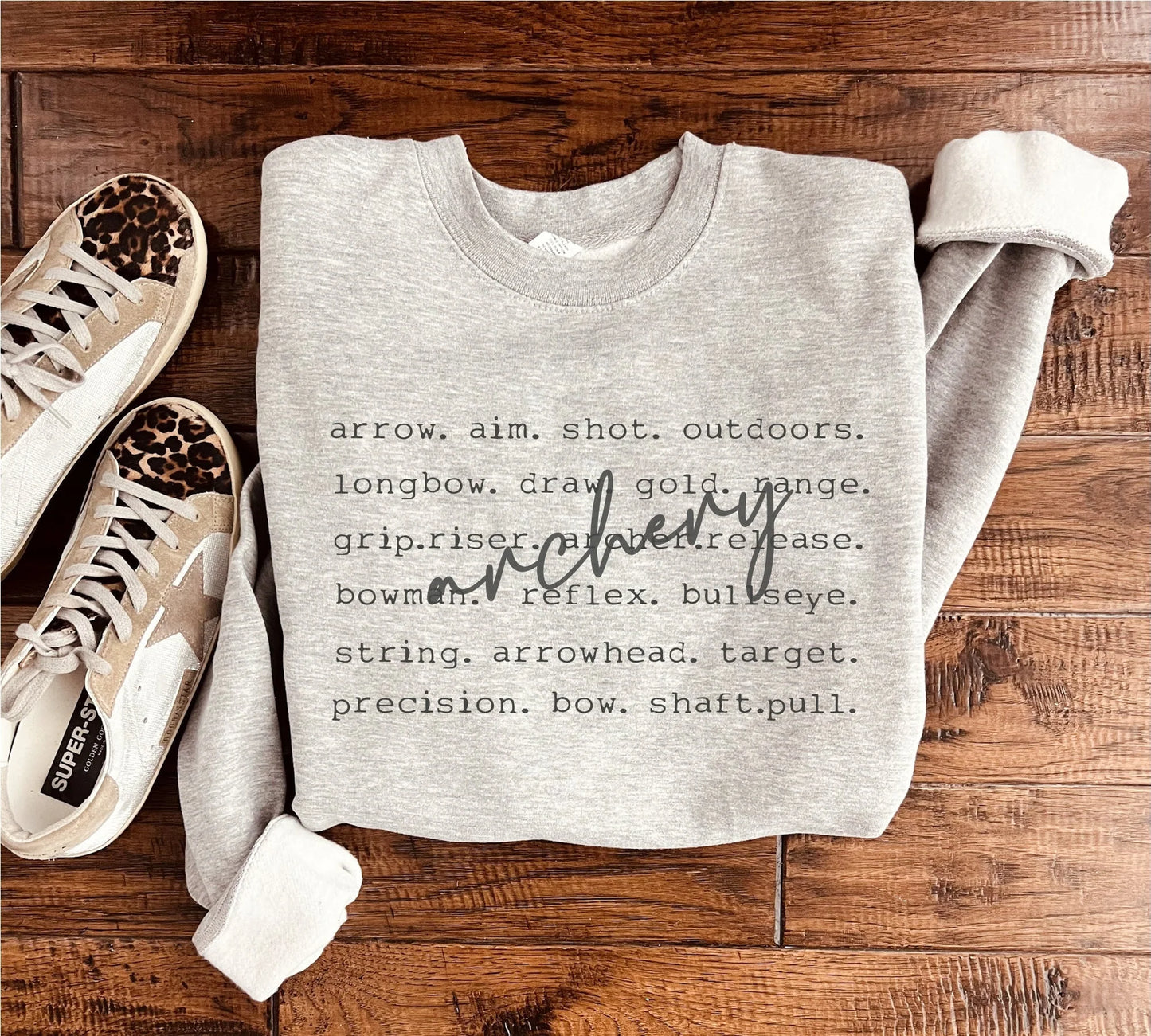 Archery - Word Design Tee or Sweatshirt