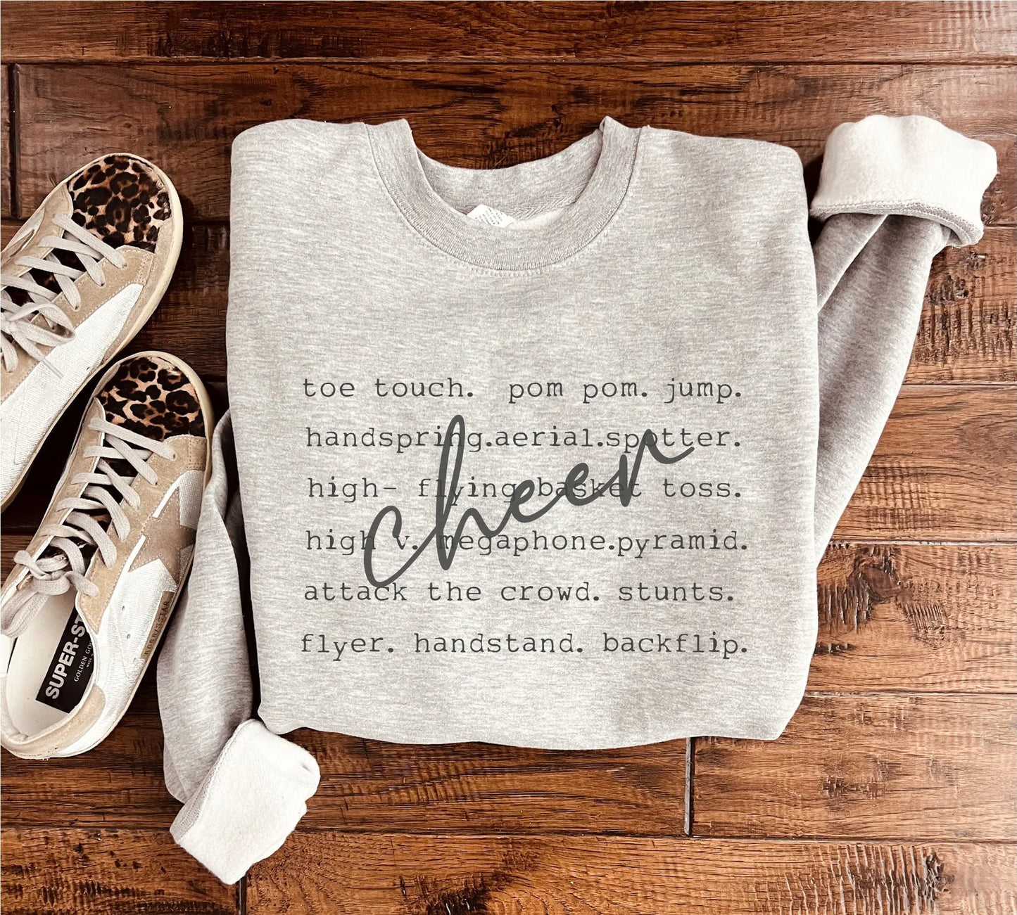 Cheer - Word Design Tee or Sweatshirt