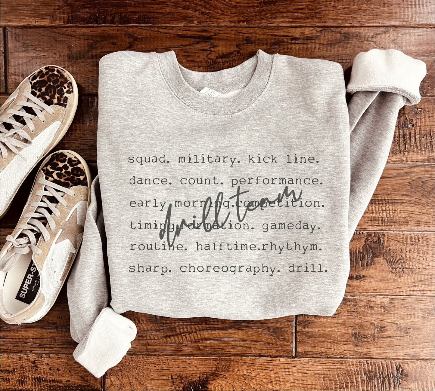 Drill Team - Word Design Sweatshirt